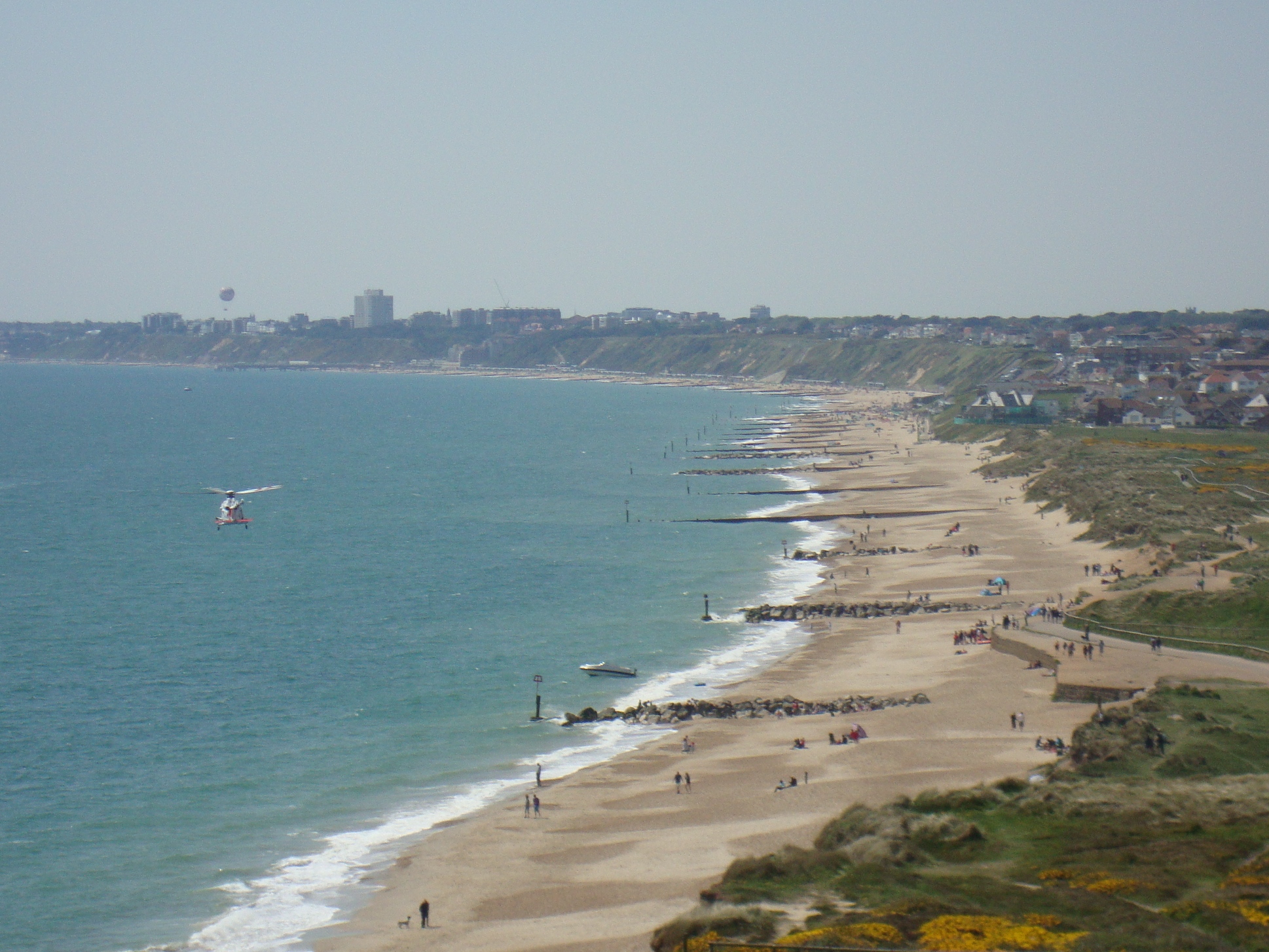 View towards Bournemouth
